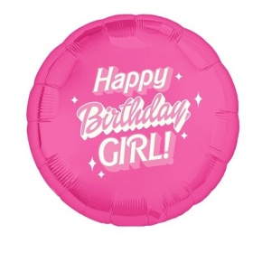 Шар "happy b-day girl" в Щелково