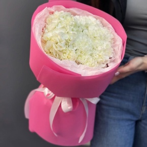 Букет "Гламур" из гортензии и диантусов в Щелково