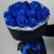 Букет "Блу мун" из 15 синих роз (Эквадор) в Щелково