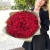 Букет 101 красная роза (50 см) в Щелково