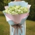 Букет из 31 белой эустомы в Щелково