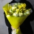 Букет из ранункулюсов и мимозы в Щелково