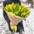 Букет 49 желтых тюльпанов в Щелково