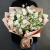 Букет "Полли" из эустом и кустовых пионовидных роз в Щелково