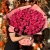 Букет "Необыкновенная" из 101 малиновой розы (60 см) в Щелково