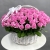 Композиция в корзине из 101 розовой розы Аква (40 см) в Щелково Композиция в корзине из 101 розовой розы Аква (40 см) в Щелково