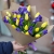 Букет из ирисов и тюльпанов в Щелково